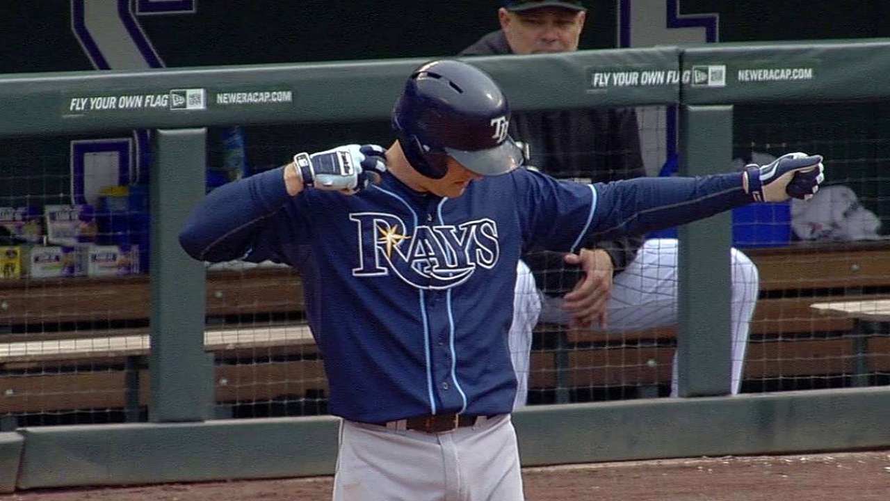 Rays start fast, keep heat on against Rockies