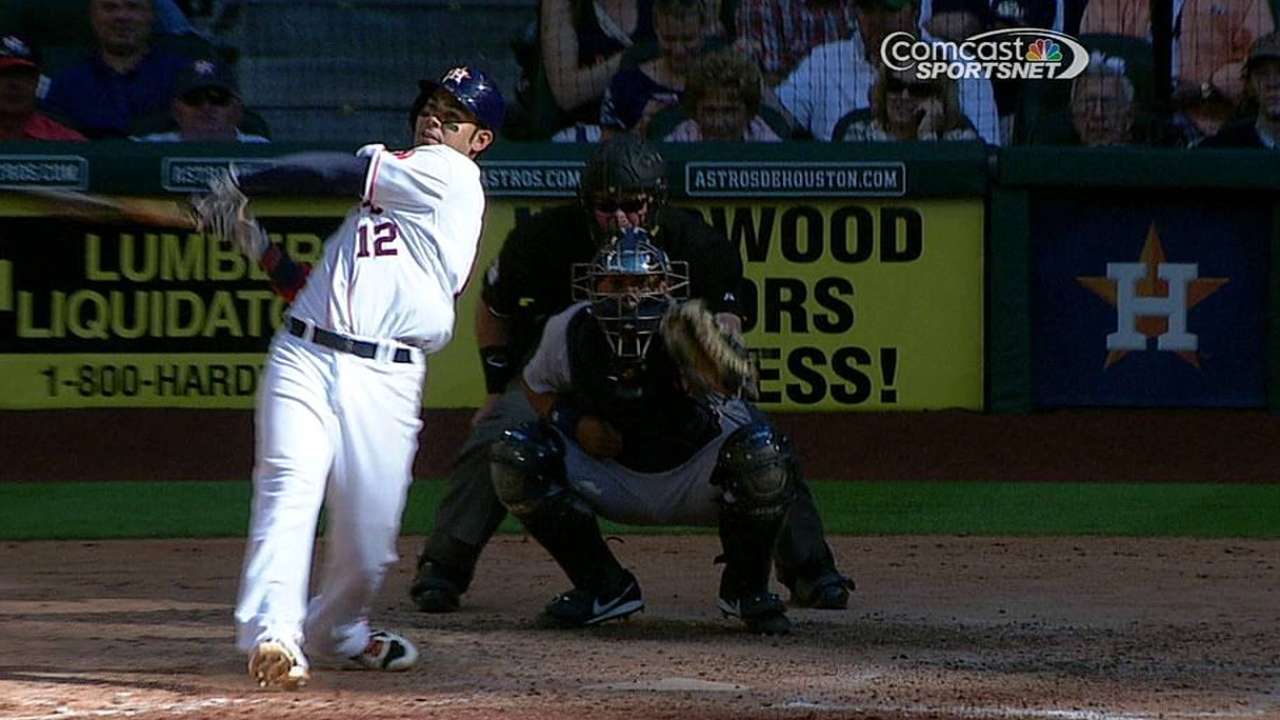 Peña evitó no-hitter de Verlander al caer Astros