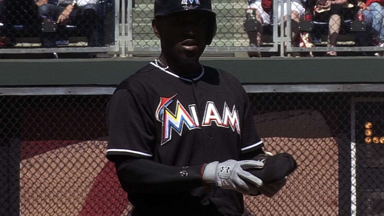 With Marlins by chance, Ozuna aims to stay