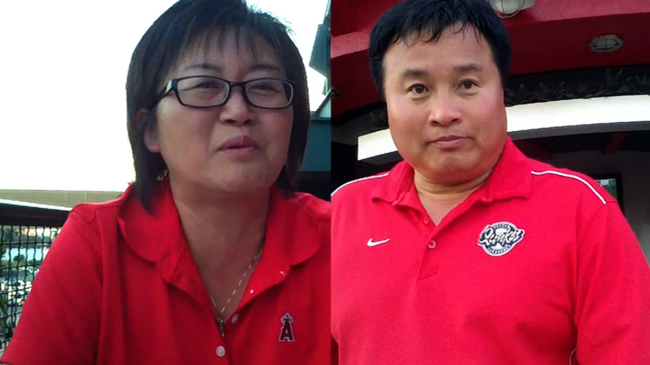 Conger's mother marvels at son's MLB dream