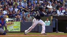 Brewers snap skid on strength of five-run first