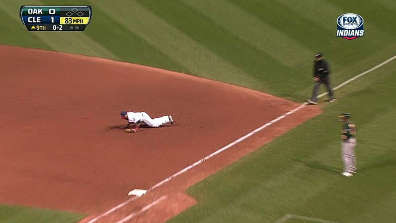 Zach McAllister y los Indios blanquearon a Oakland