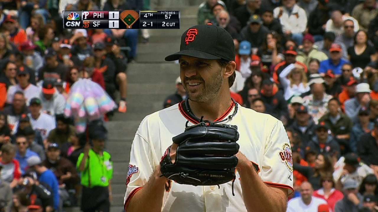 Giants' rotation showing encouraging signs