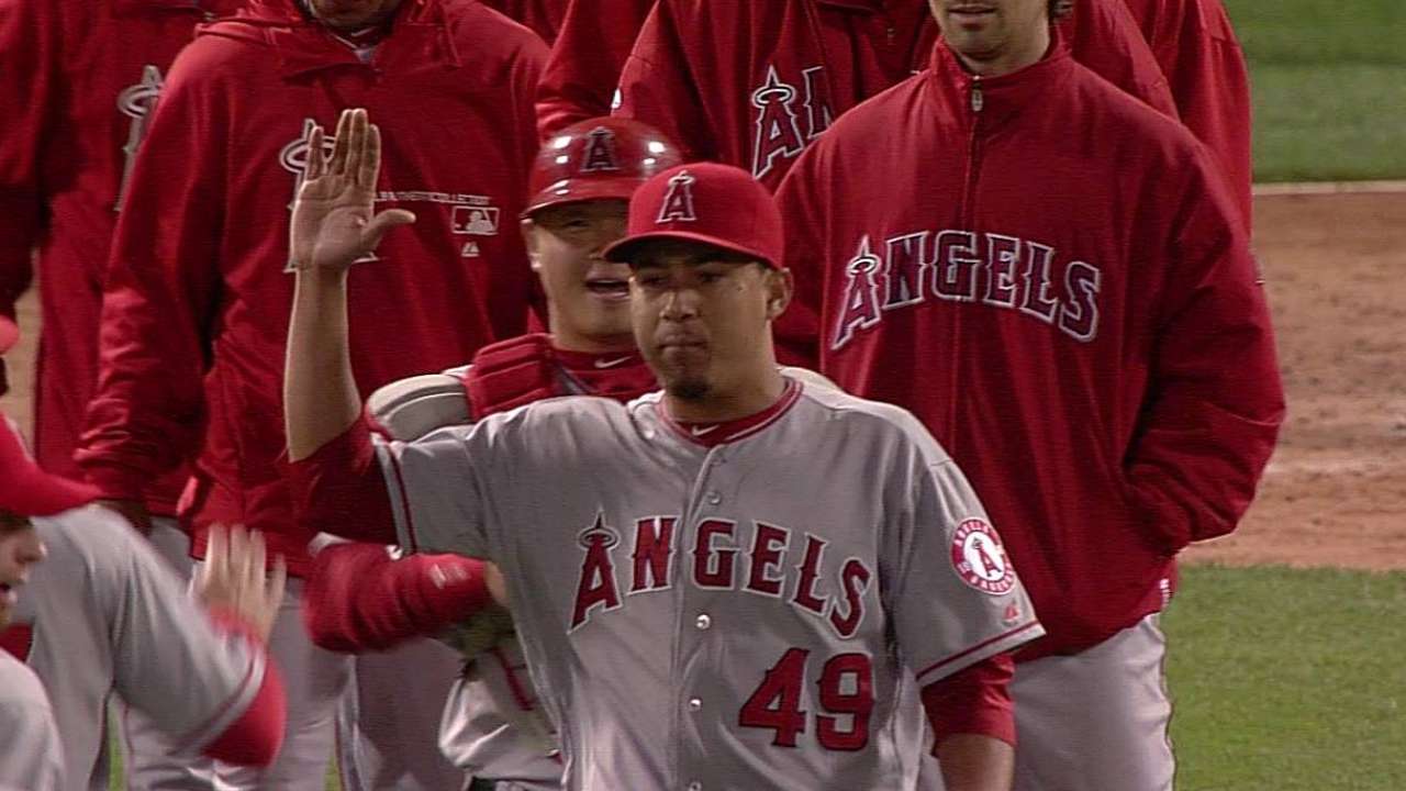 Angels relievers are working plenty of overtime