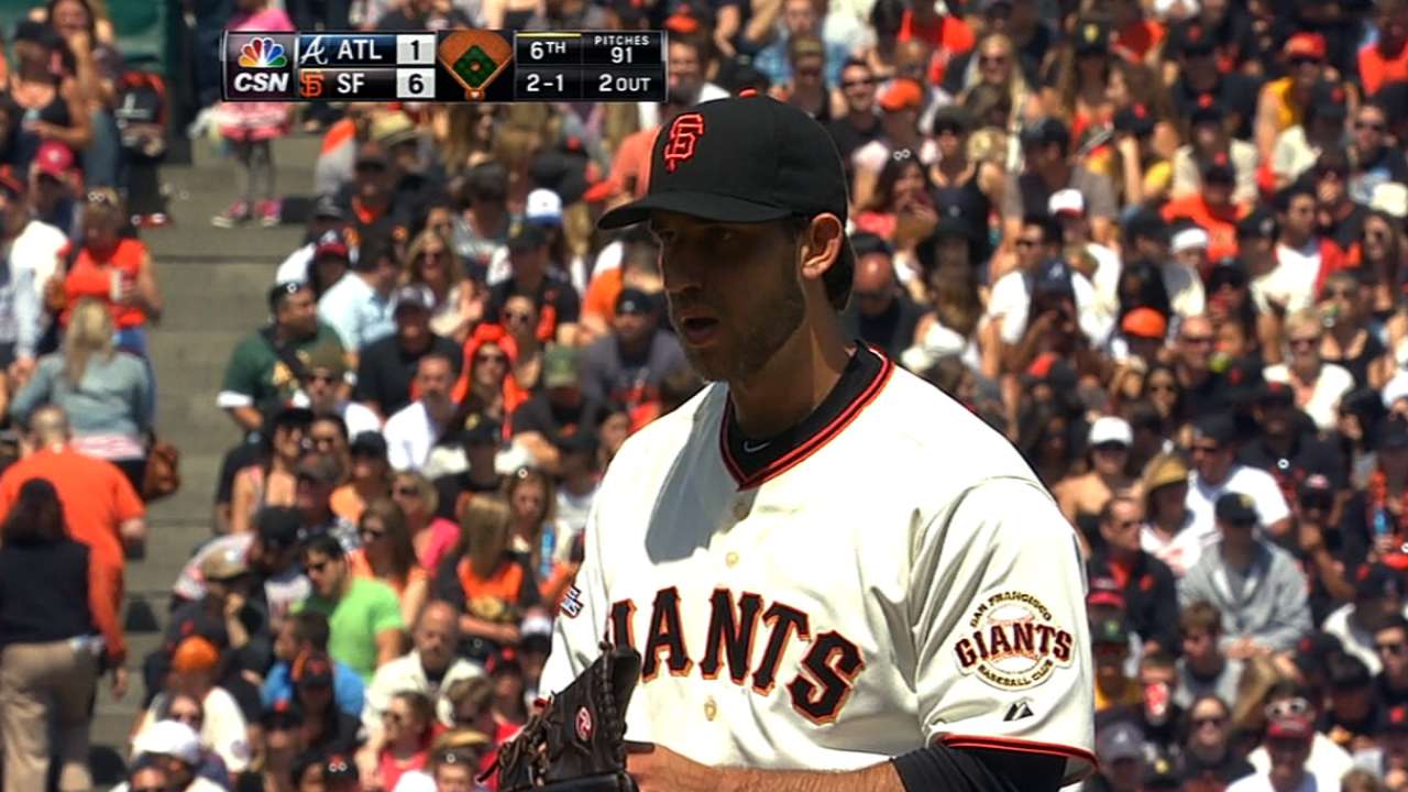 Giants' rotation struggles a red flag