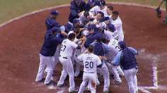 Rays answer Padres' comeback with walk-off