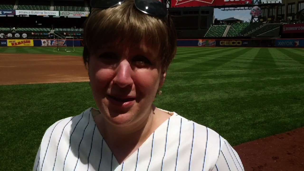 For Mets' Bat Girl, 'Ya Gotta Believe' inspirational