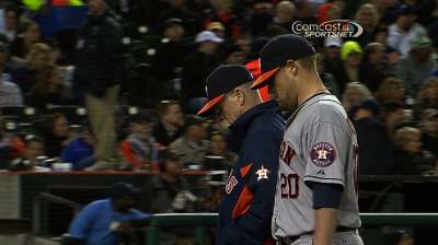 Norris day to day, status for next start uncertain