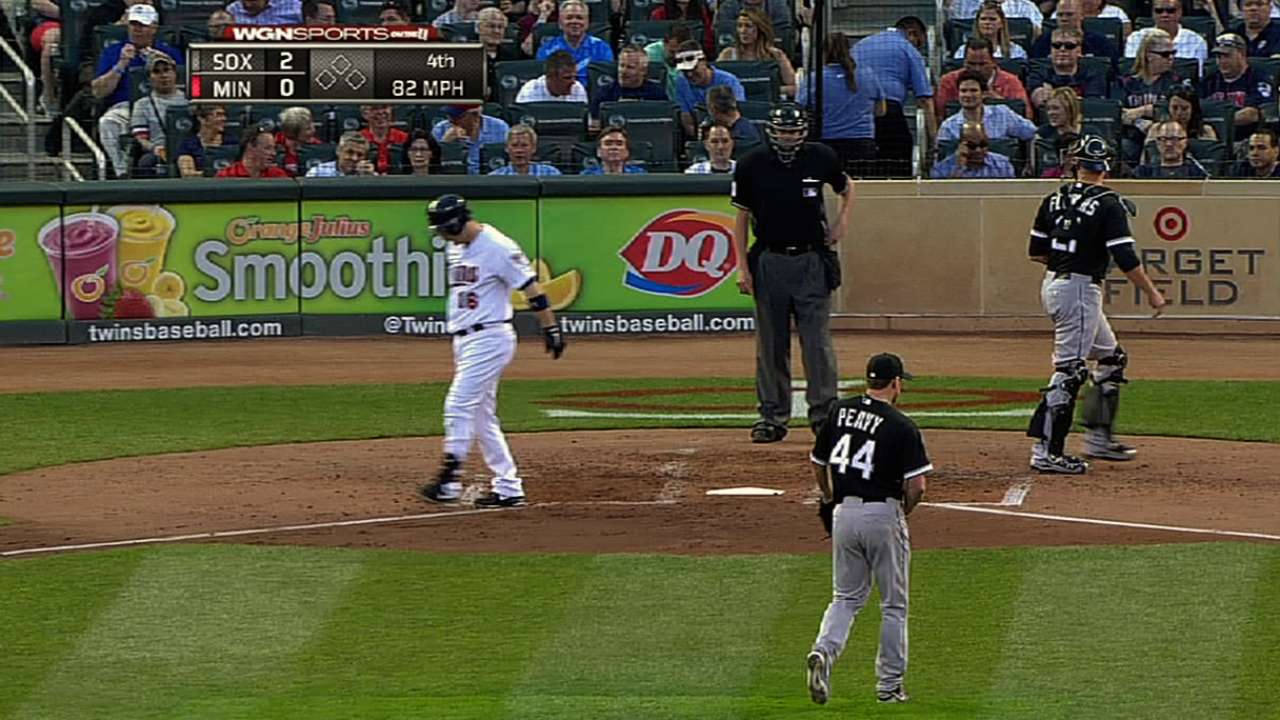 Bats support Peavy's impressive victory over Twins