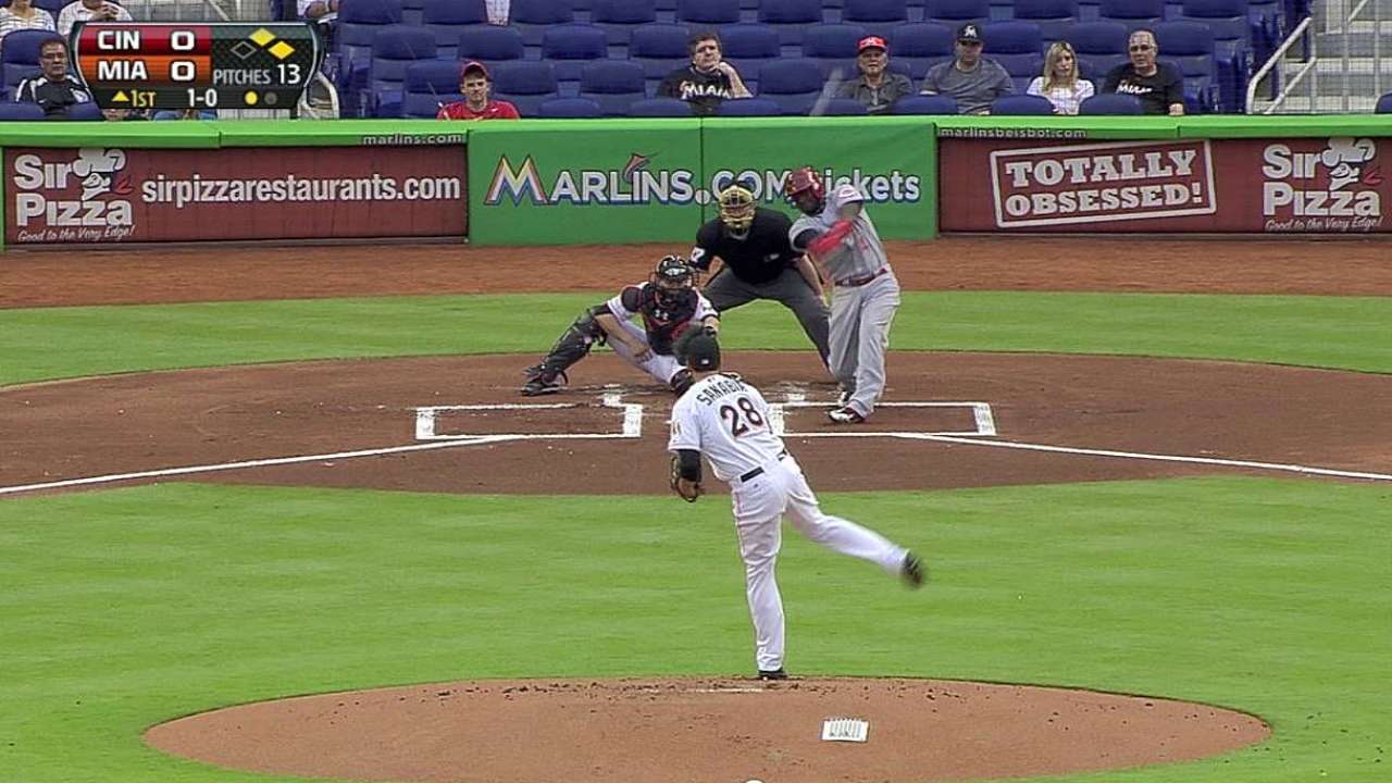 Phillips closing in on Morgan's Reds records