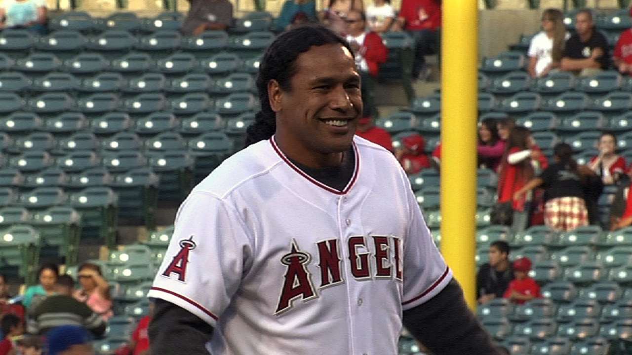 Polamalu happy to tackle first pitch in Anaheim