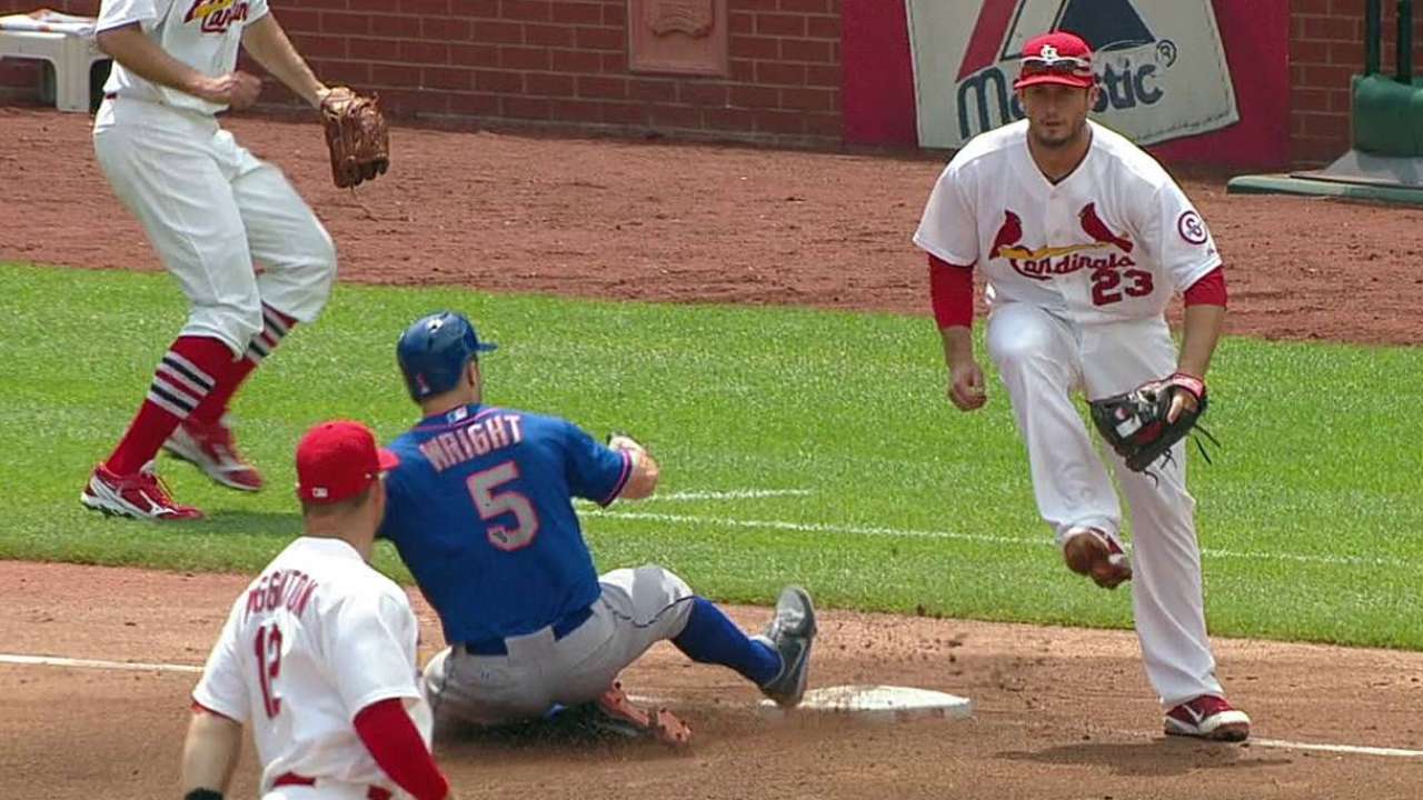 Murphy, Wright ayudaron a Mets a evitar la barrida