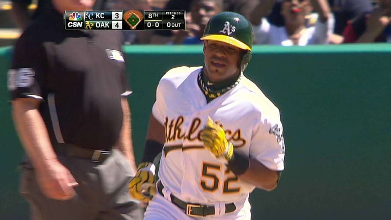 Cañonazo de Céspedes selló barrida de Atléticos