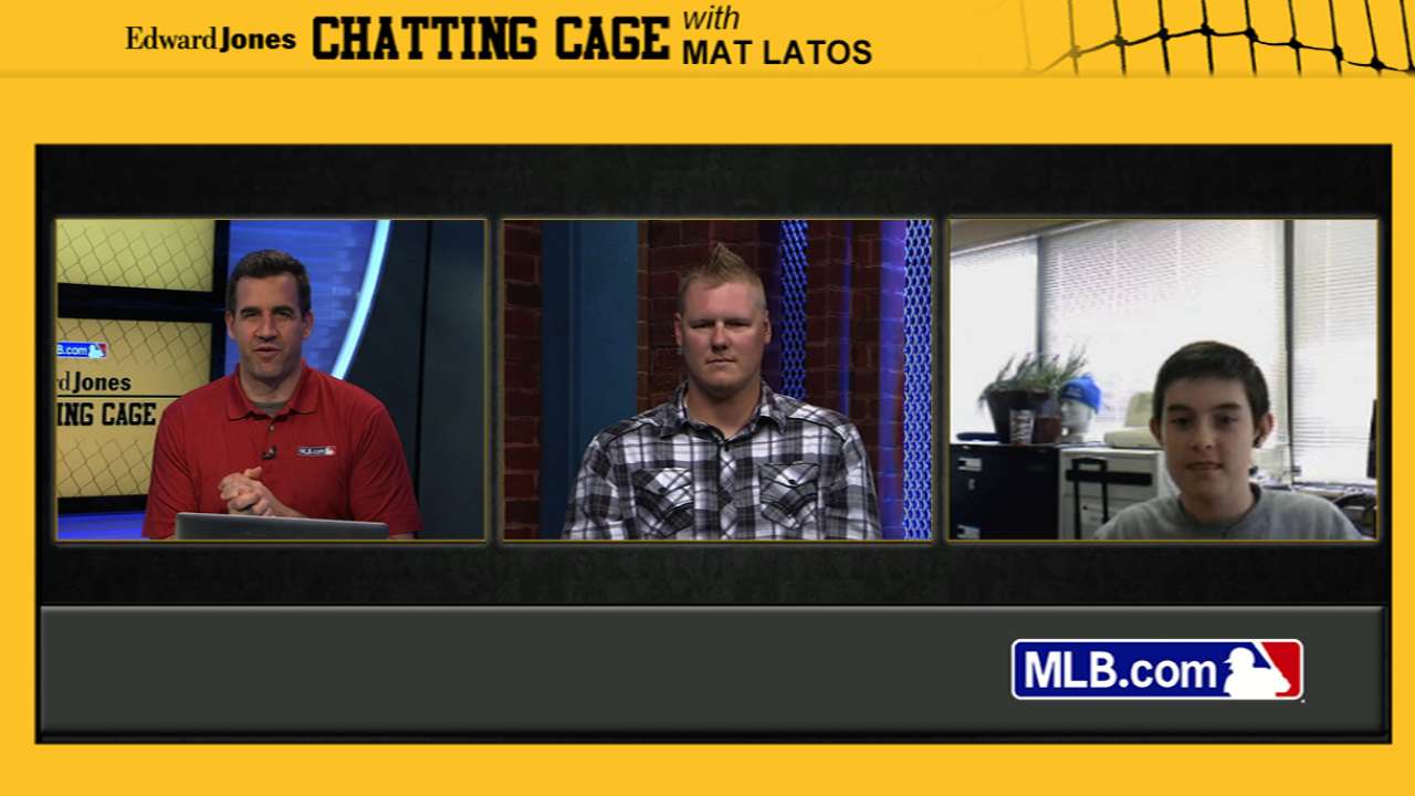 Latos talks all things Reds in Chatting Cage