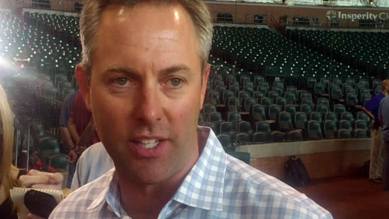 On first day, Ryan gets up to speed with Astros