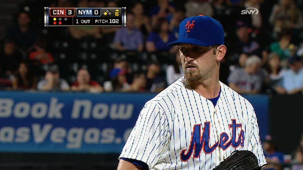 Rocky first inning costs Mets in loss to Reds