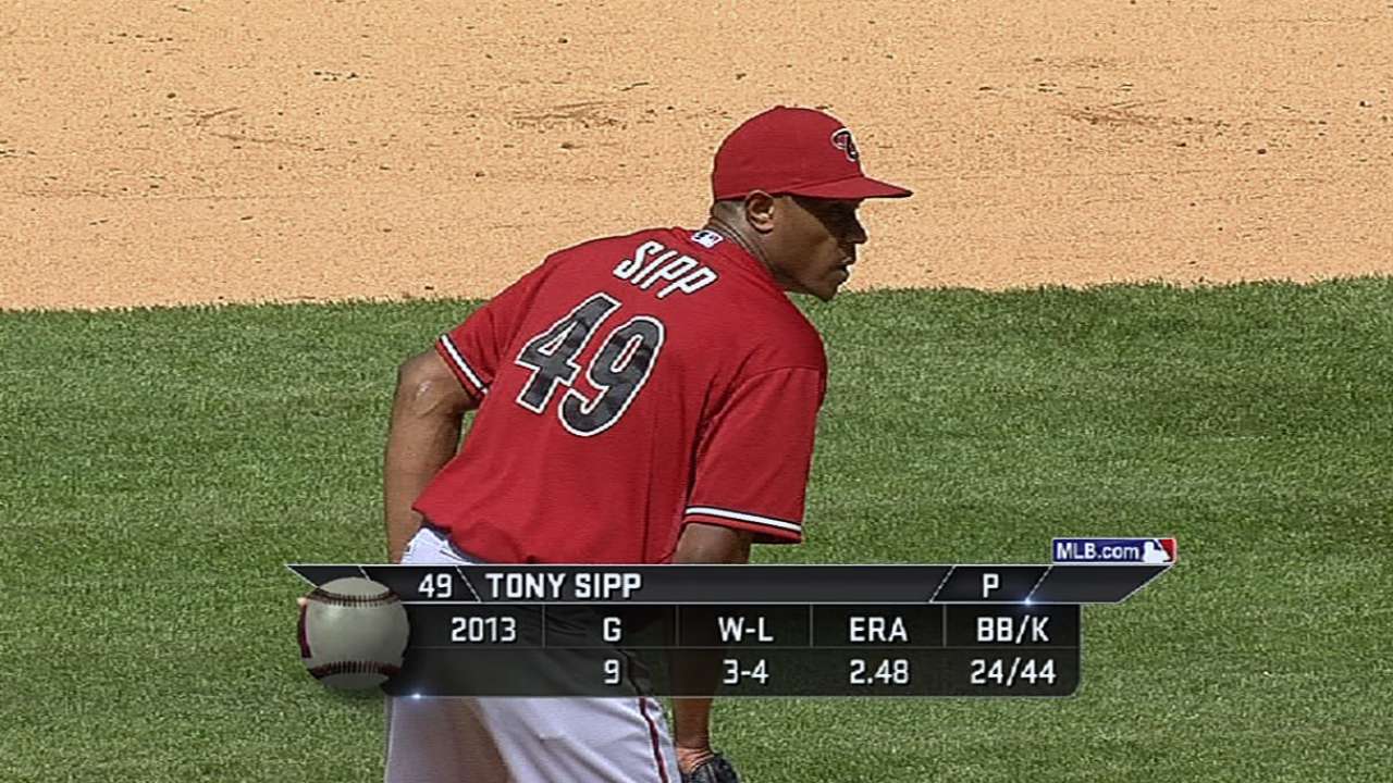 Sipp waits out winter to find right fit with Padres