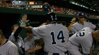 Granderson's return lengthens Yanks' lineup
