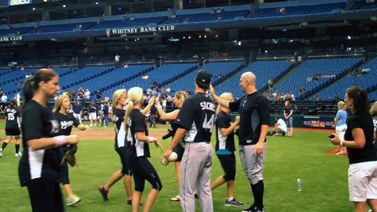 Fans can watch Rays Wives in 'Citrus Classic'