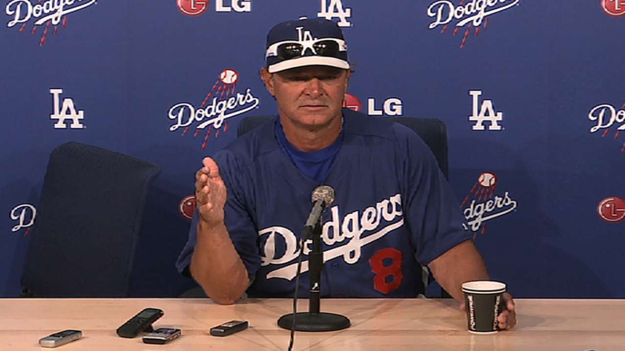 Mattingly's Dodgers need to start sharing his values
