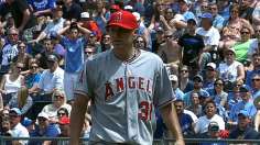 Buckner's stellar debut gives Angels seven in a row