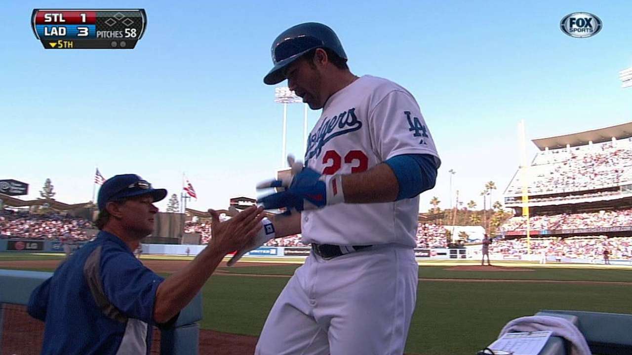 González remolca 3 y Dodgers vencen a Cardenales