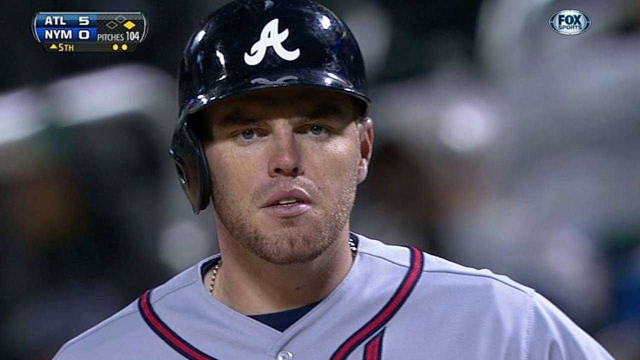 Freeman thriving with runners in scoring position