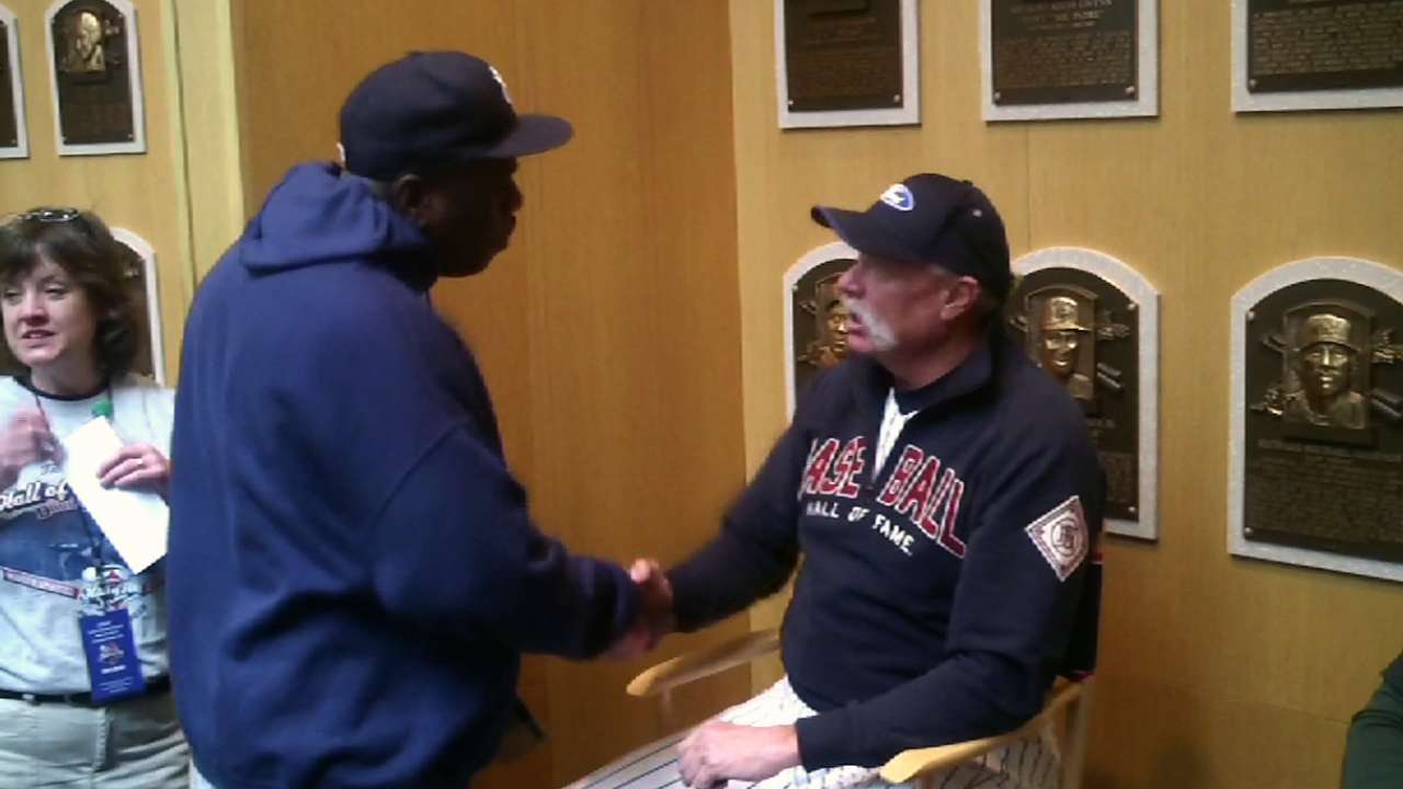 Rickey steals show as Hall entertainment