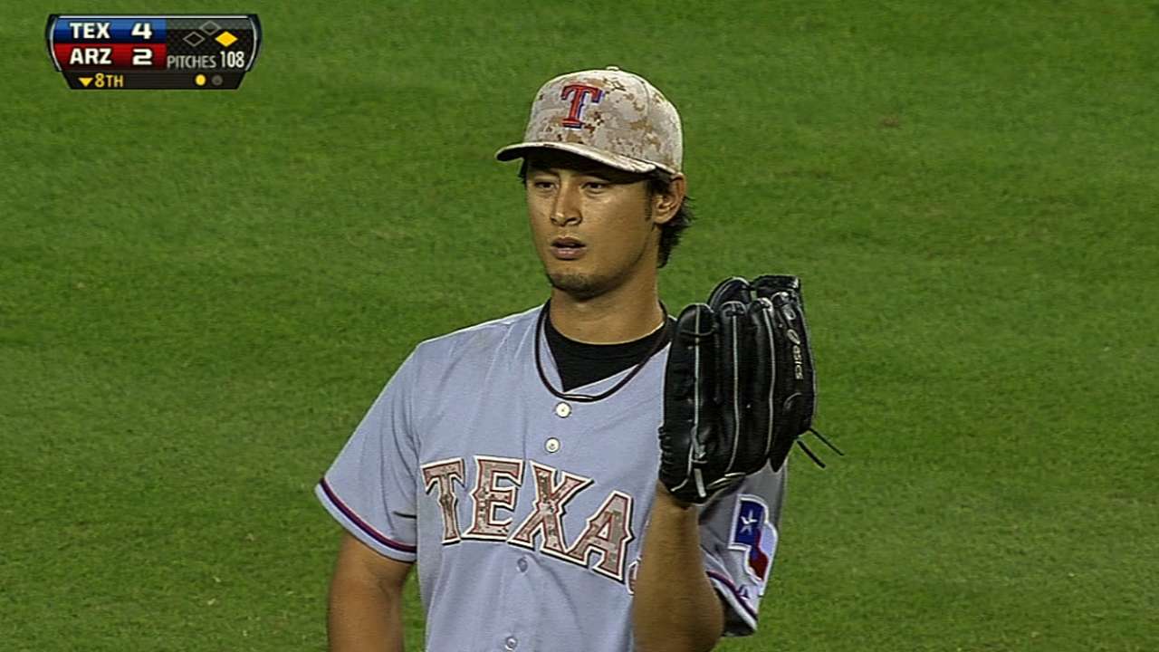 Darvish gets extra rest before making next start