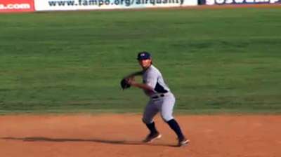 Instincts may take college shortstop Frazier far