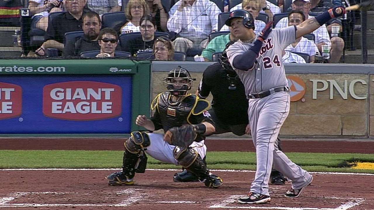 Miggy in step with Greenberg's record season