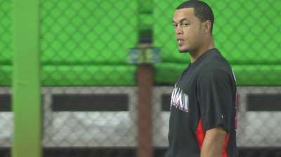 Stanton pleased with progress of strained hamstring