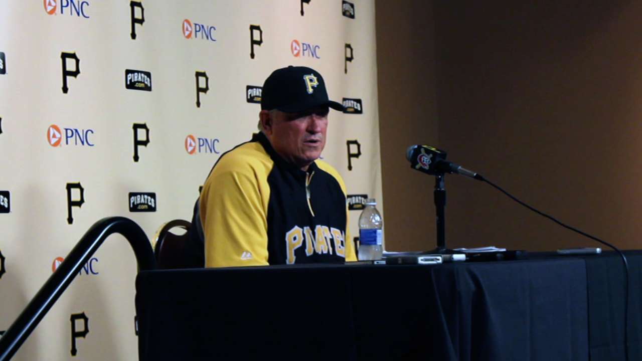 Hurdle's Bucs battling in rugged NL Central