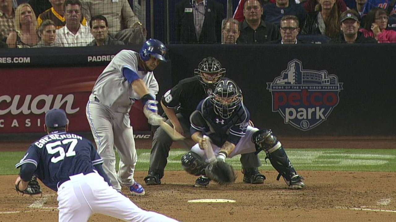 Cabrera batea 3 hits y Padres vencen a Azulejos