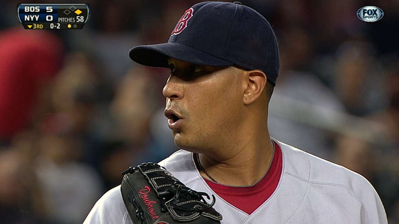 Doubront lives up to potential vs. rivals