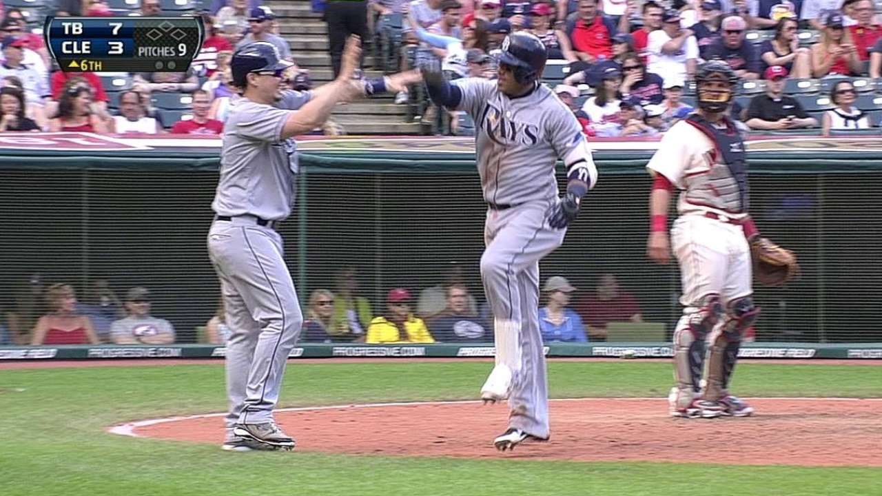 Ataque de Rays se hizo sentir en triunfo sobre Indios