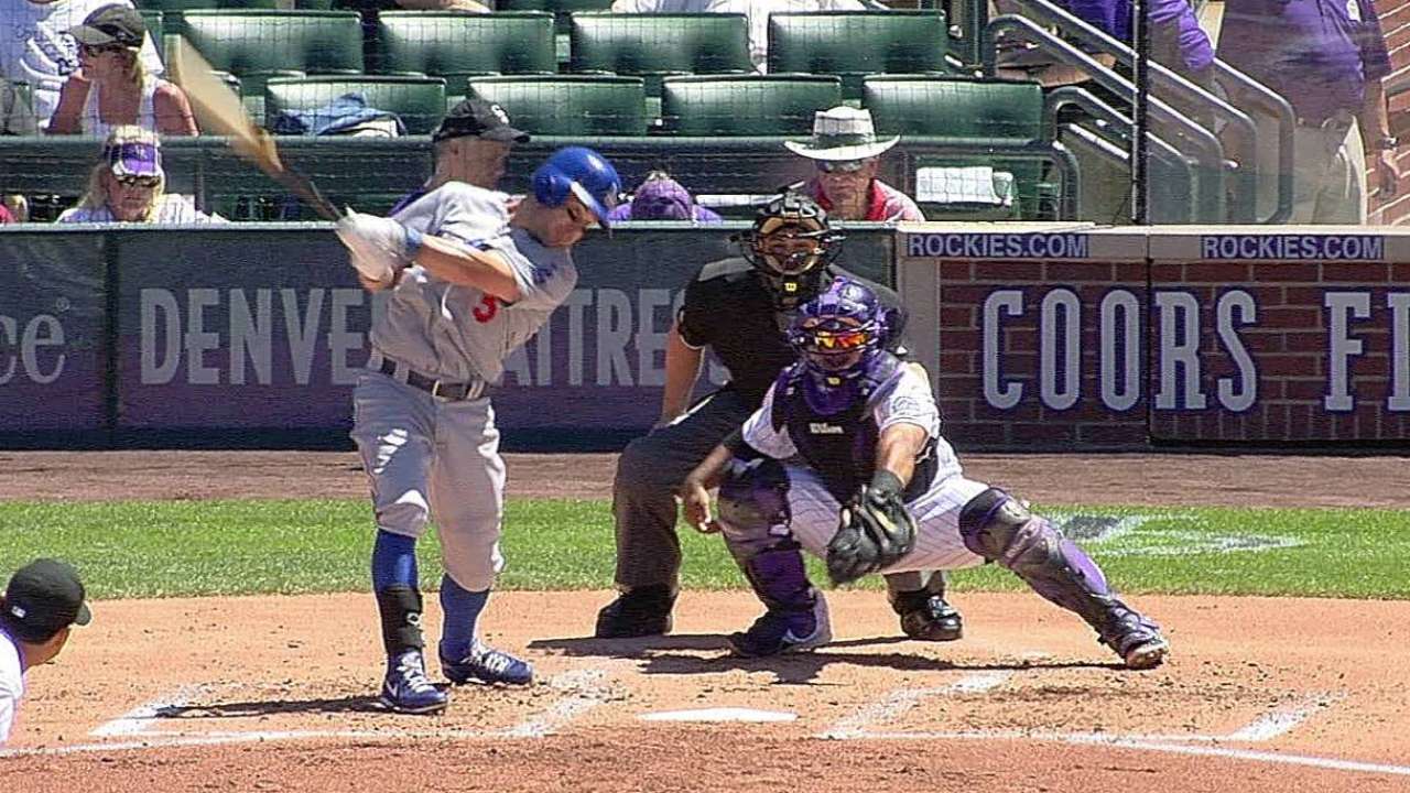 Magill fue castigado y Dodgers sucumbieron ante Rockies