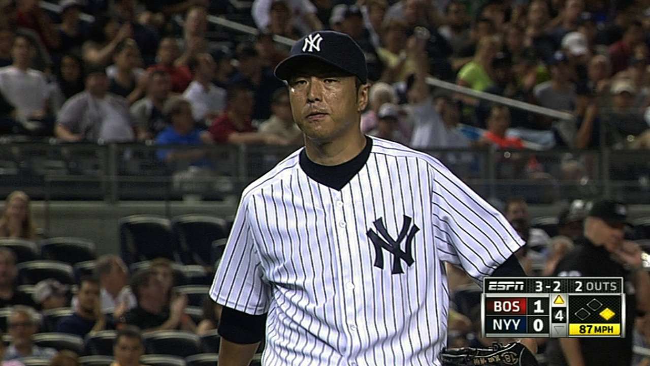 Yanks' struggles continue in rain-shortened loss