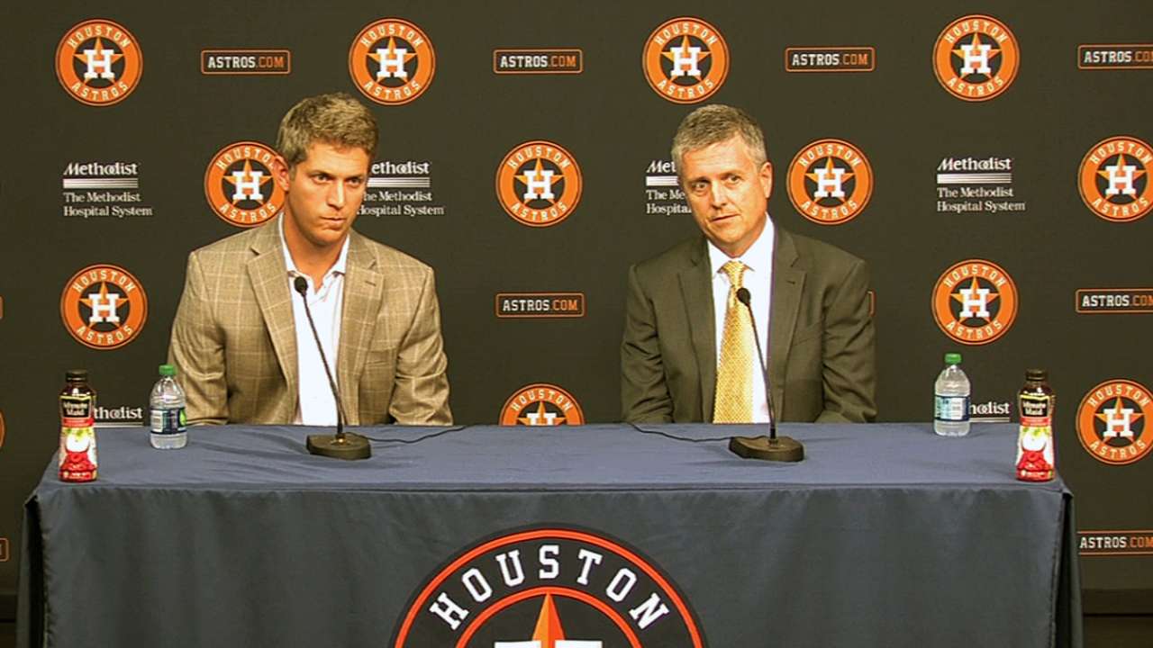 For Draft, Astros will be diligent with first pick