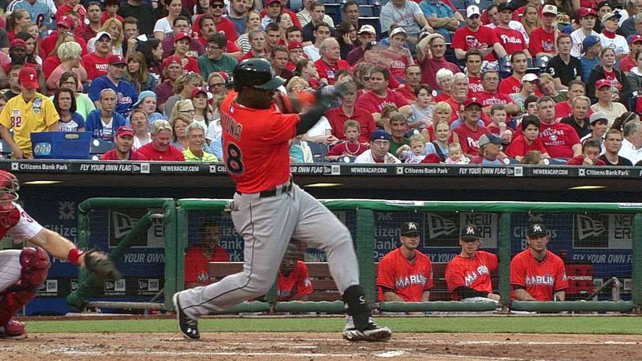 Marlins cayeron presa de Kyle Kendrick y los Filis