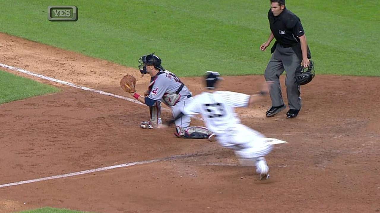Ataque de Yankees reaccionó para doblegar a Indios