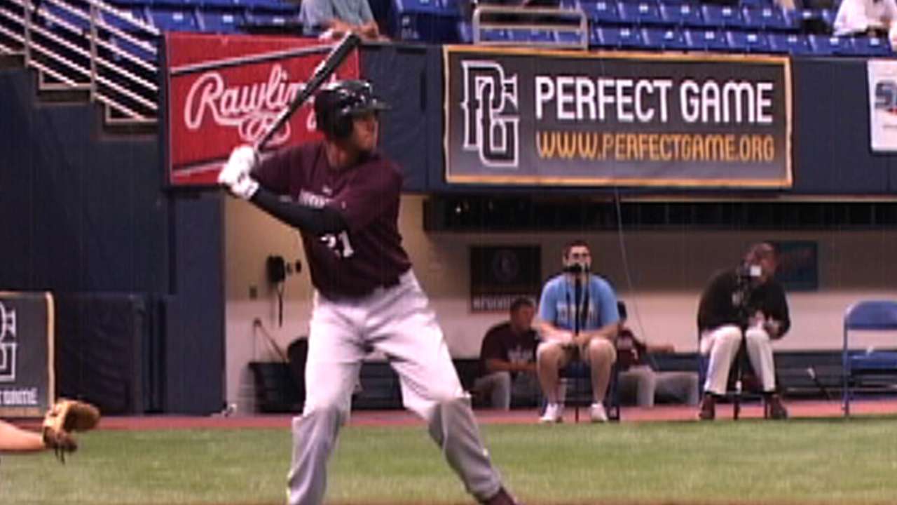 Draft prospect Manny Jr. being ... Manny Jr.