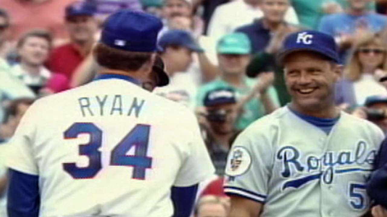 Brett, Ryan deliver lineup cards