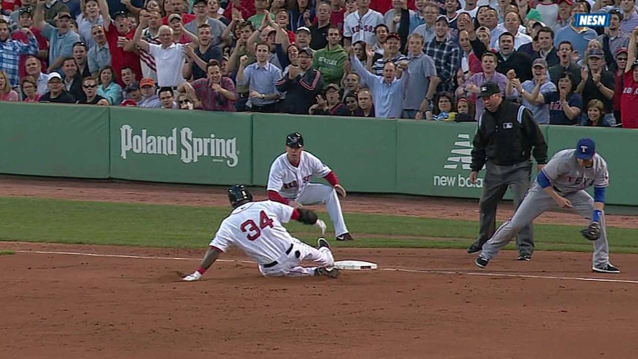 Bates de Boston se dieron vuelo en paliza vs. Texas
