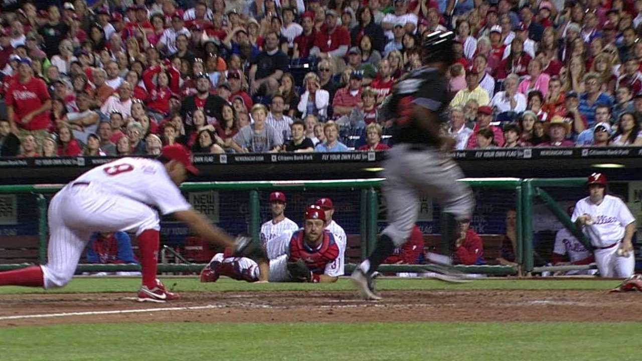 'Pen hurts Marlins in Philly following rally in extras
