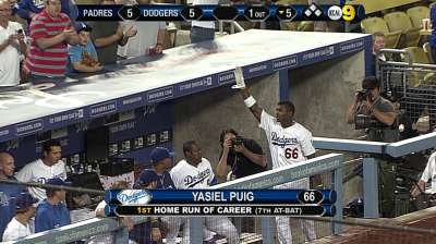 Puig se lució con dos jonrones y Dodgers ganaron