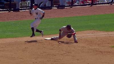 Overbay starts in outfield; Ichiro passes Williams