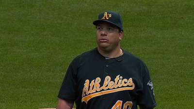 Colon doesn't allow PED report to distract him