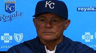 Yost sets Royals lineup based on data analysis