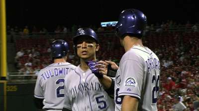 It's a fight to the finish to win spots in NL outfield